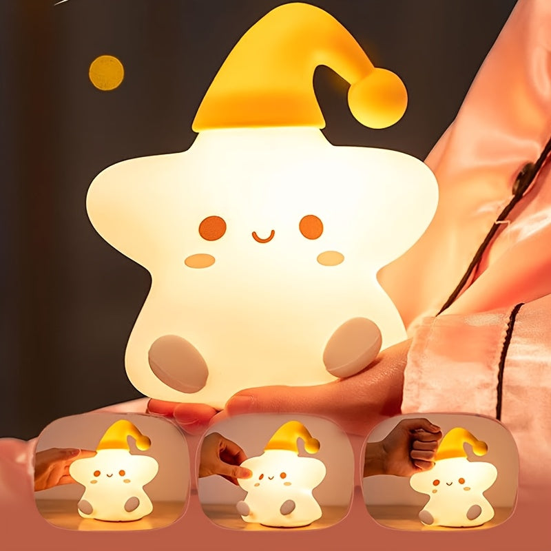 Sleepy Star Light – Şapkalı Yıldız Gece Lambası