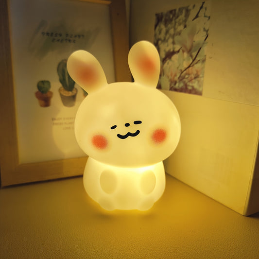 Mini Bunny Silikon Gece Lambası – Tatlı Rüyaların En Sevimli Eşlikçisi!