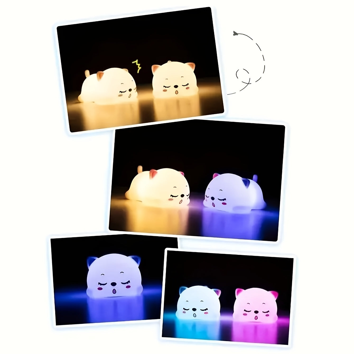 Squishy Pup Light – Sık, Sarıl, Aydınlan