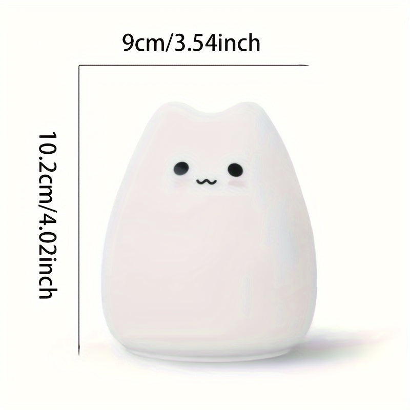 ColorMe Kitty – Renk Değiştiren Dokunmatik Kedi Lambası