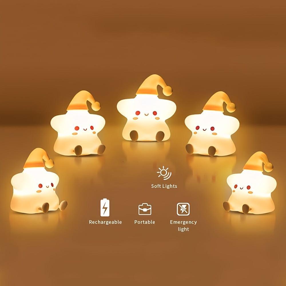 Sleepy Star Light – Şapkalı Yıldız Gece Lambası