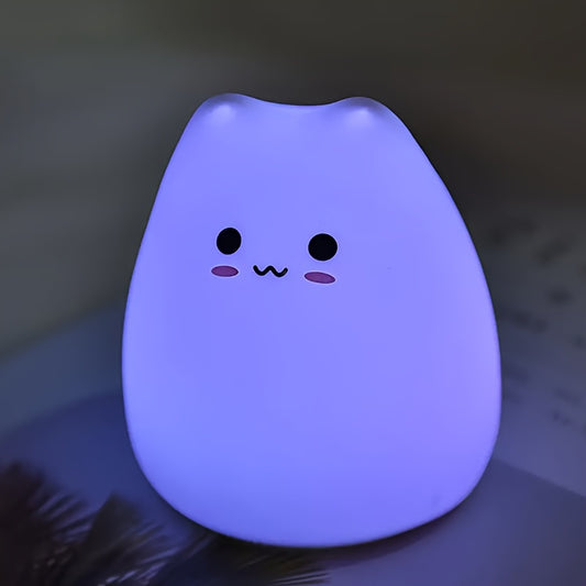 ColorMe Kitty – Renk Değiştiren Dokunmatik Kedi Lambası