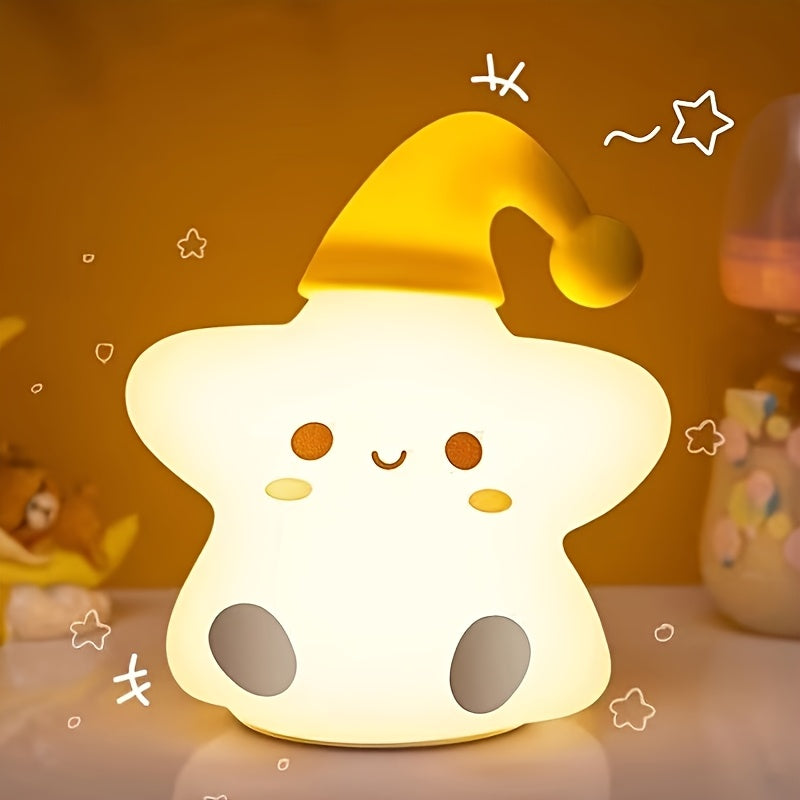 Sleepy Star Light – Şapkalı Yıldız Gece Lambası