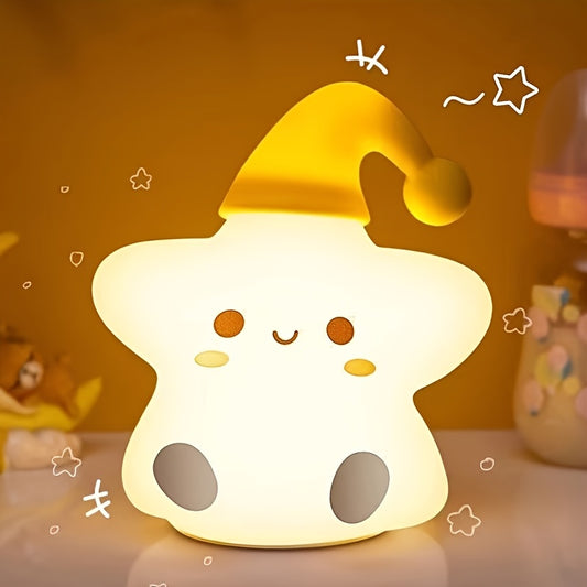 Sleepy Star Light – Şapkalı Yıldız Gece Lambası