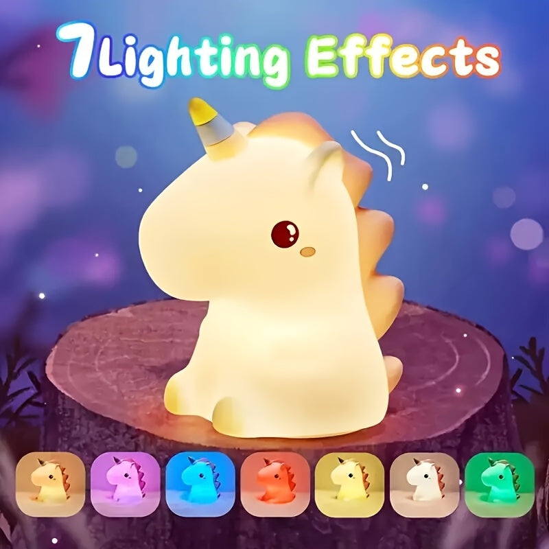 Unicorn Glow – Renk Değiştiren Gece Lambası