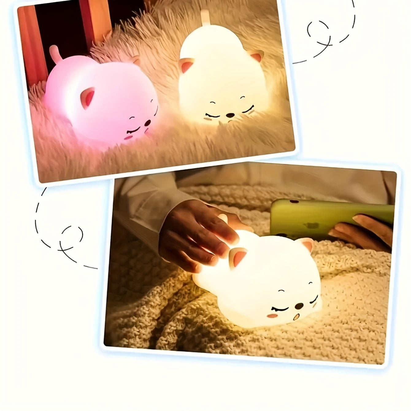 Squishy Pup Light – Sık, Sarıl, Aydınlan
