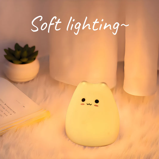ColorMe Kitty – Renk Değiştiren Dokunmatik Kedi Lambası