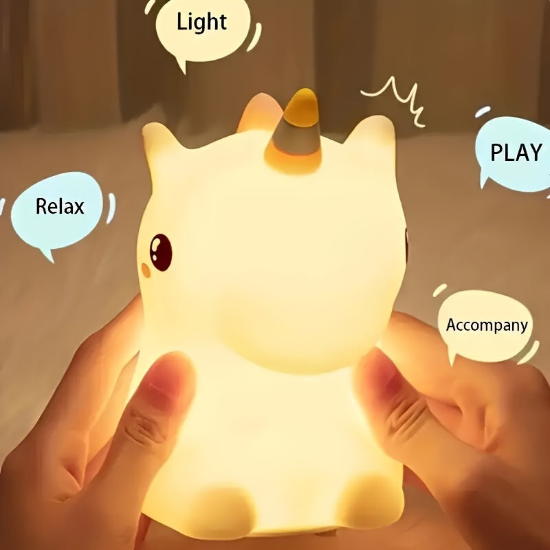 Unicorn Glow – Renk Değiştiren Gece Lambası