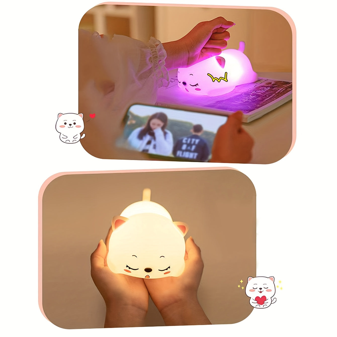 Squishy Pup Light – Sık, Sarıl, Aydınlan